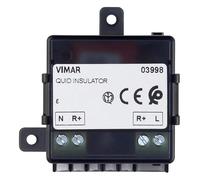 Vimar 03998 Modulo separatore galvanico Quid, installazione in scatole di derivazione o portafrutto