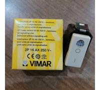 VIMAR 08039 Interruttore serie 8000 2P 16AX luminoso