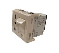 Vimar 08441 Presa 2P T 16A P17/11 con Interruttore Magnetotermico C16 Serie 8000