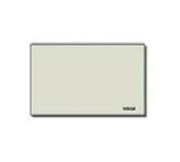 VIMAR 08660 8000 Copriscatola, alluminio anodizzato, per scatole da incasso rettangolari unificate 3 moduli, fissaggio a scatto, oro