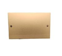Vimar 08660.BR Copriscatola 3 Moduli Serie 8000 In Alluminio Scatto Bronzo