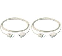 Vimar 0P32385.B Cavo Prolunga, 3G1, 3 m, Bianco, 3m (Confezione da 2)