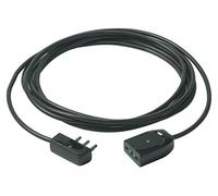 Vimar 0P32386 Cavo Prolunga, 3G1 e Spina Piatta, 3 m, Nero - NUOVO