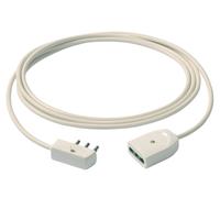 VIMAR - 0P32389.B Cavo prolunga 3G1+spina piatta 5m bianco