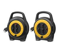 Vimar 0P32714 Avvolgicavo 10 Metri, Con 4 Prese Universali A Standard Italiano S