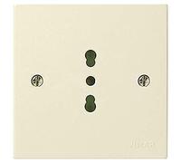 Vimar 0R06414.BP Mascot Bpresa con Protezione SICURY, 2P+T 16 A 250 V~ Standard Italiano Tipo P17/11, Avorio