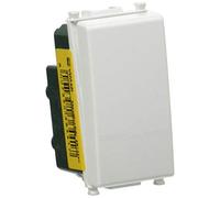 Vimar 0R14004 Plana Deviatore Elettrico illuminabile 1P 10AX Bianco, 1 Pezzo
