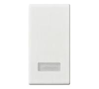 Vimar 0R14026 Plana Tasto intercambiabile 1 modulo, con diffusore illuminabile, bianco