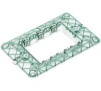 VIMAR 0R14613 Plana Supporto per placche elettriche da Montare su scatole rettangolari 3 Moduli, con Viti, 1 Pezzo