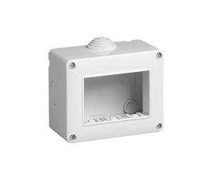 Vimar 0R14803 Contenitore da parete IP40, 3 moduli Eikon, Arké e Plana