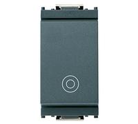 Vimar 0R16080 Pulsante 1P No 10A Generico, Grigio - NUOVO