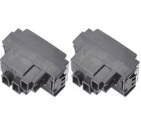 Vimar 0R16201 Idea Presa elettrica a muro con protezione SICURY 2P+T 10A P11 grigio (Confezione da 2)