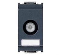 Vimar 0R16306.10 Idea presa TV-RD-SAT passante 1 uscita, 1 modulo, grigio