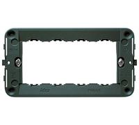 Vimar 0R16714 Idea Supporto a muro 4M con viti, grigio
