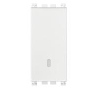 Vimar Arkè interruttore 1P 16 AX 250 V tasto sostituibile colore bianco Bianco