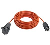 VIMAR 0R32397 Prolunga Lineare 30 m IP44, Spina 16 A Combinata DE/FR, Presa SICURY Schuko, per Apparecchi Elettrici da Giardinaggio ed Elettroutensili, Arancio