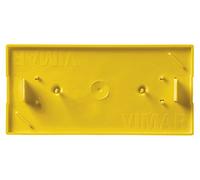 VIMAR 0RV71324 coperchio antimalta per scatola da incasso 4 moduli, giallo