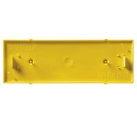 Vimar 0RV71326 Coperchio antimalta protettivo per scatole V71306 e V71306.AU, giallo