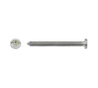 Vimar 0T07937 set 50 viti 35mm per fissaggio supporto scatole rettangolari | Vimar 0T07937 Vite lunghezza 35 mm con testa a croce e intaglio per fissaggio supporti su scatole rettangolari, 50 pezzi