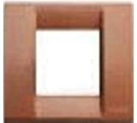 Vimar Placca Classica Idea 1-2 moduli in metallo colore Corallo 17092.03