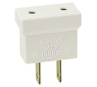 VIMAR 1351B - ADATTATORE 2P USA - P10 BIANCO
