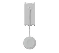 Vimar 14053.SL Plana Pulsante tirante 1 polo NC 10A, cavo 1.5m, silver