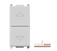 VIMAR 14060 COMMUTATORE 2 P 10 AX DUE TASTI BIANCO SERIE PLANA