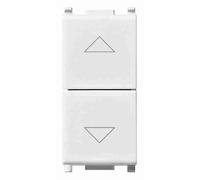 VIMAR - 14062 Due pulsanti interbl.1P NO+NO10A bianco