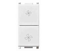 VIMAR - 14063 Commutatore 2P 10AX fan-coil bianco