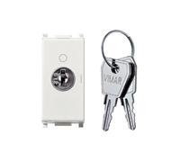 VIMAR PLANA 14087 Pulsante 2P NO 16A CON chiave bianco