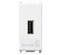 VIMAR - 14292 Unita alimentazione USB 5V1,5A 1M bianco