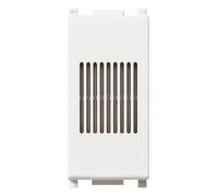 Suoneria/ronzatore ad incasso Vimar Plana 12V 22.3x49x41.5mm bianco - 14370.SR