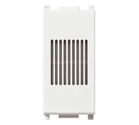 Suoneria/ronzatore ad incasso Vimar Plana 12V 22.3x49x41.5mm bianco - 14370.SR
