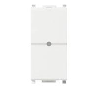 Vimar 14591 Plana comando IoT VIEW Wireless, controllo locale, tecnologia Bluetooth 5.0, illuminato a LED RGB con regolazione di intensità