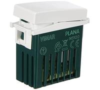 Vimar 14592 Plana Deviatore connesso VIEW Wireless con uscita a relè, per lampade, trasformatori e controllo remoto con doppia tecnologia Bluetooth 5.0 e Zigbee 3.0