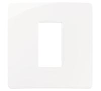 Placca Vimar Plana Up 1 modulo bianca 14641U.01