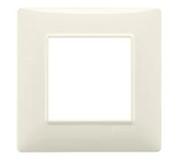 Placca 2M beige per scatola rotonda Vimar Plana 14642.03