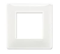 Placca 2M Reflex neve scatola rotonda Vimar Plana 14642.41