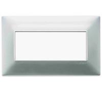 VIMAR - 14649.20 Placca 5M BS argento opaco