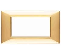 VIMAR - 14654.24 Placca 4M oro lucido