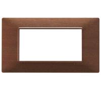 VIMAR 14654.33 PLACCA 4 MODULI MAKORE' SERIE PLANA