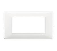 Vimar Plana placca 4 moduli colore neve 14654.41