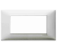 VIMAR - 14654.81 Placca 4M alluminio spazzolato