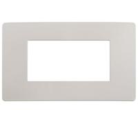 Vimar 14654U.13 Plana Up placca 4 mod centrali 14.7x8.6x0.98cm grigio dolom
