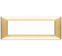 VIMAR - 14657.24 Placca 7M oro lucido