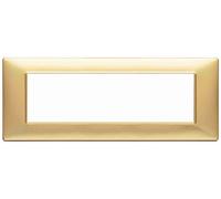 VIMAR - 14657.25 Placca 7M oro opaco