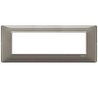 Vimar Placca Plana 7M Reflex 14657.40 Cenere