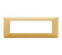 Vimar Plana placca 7 moduli colore Reflex ambra 14657.43
