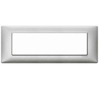 VIMAR - 14657.71 Placca 7M Silver
