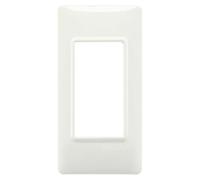 Vimar Serie piatta - Placca 1 modulo pannello tecnopolimero avorio